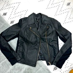 Dynamite Faux Leather-Sports Jacket